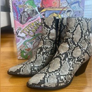 Jeffrey Campbell Snake Western Boots